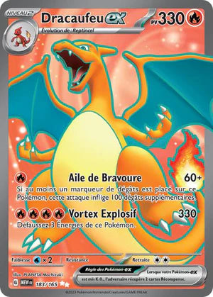 183/165 - Dracaufeu ex - EV3.5 151